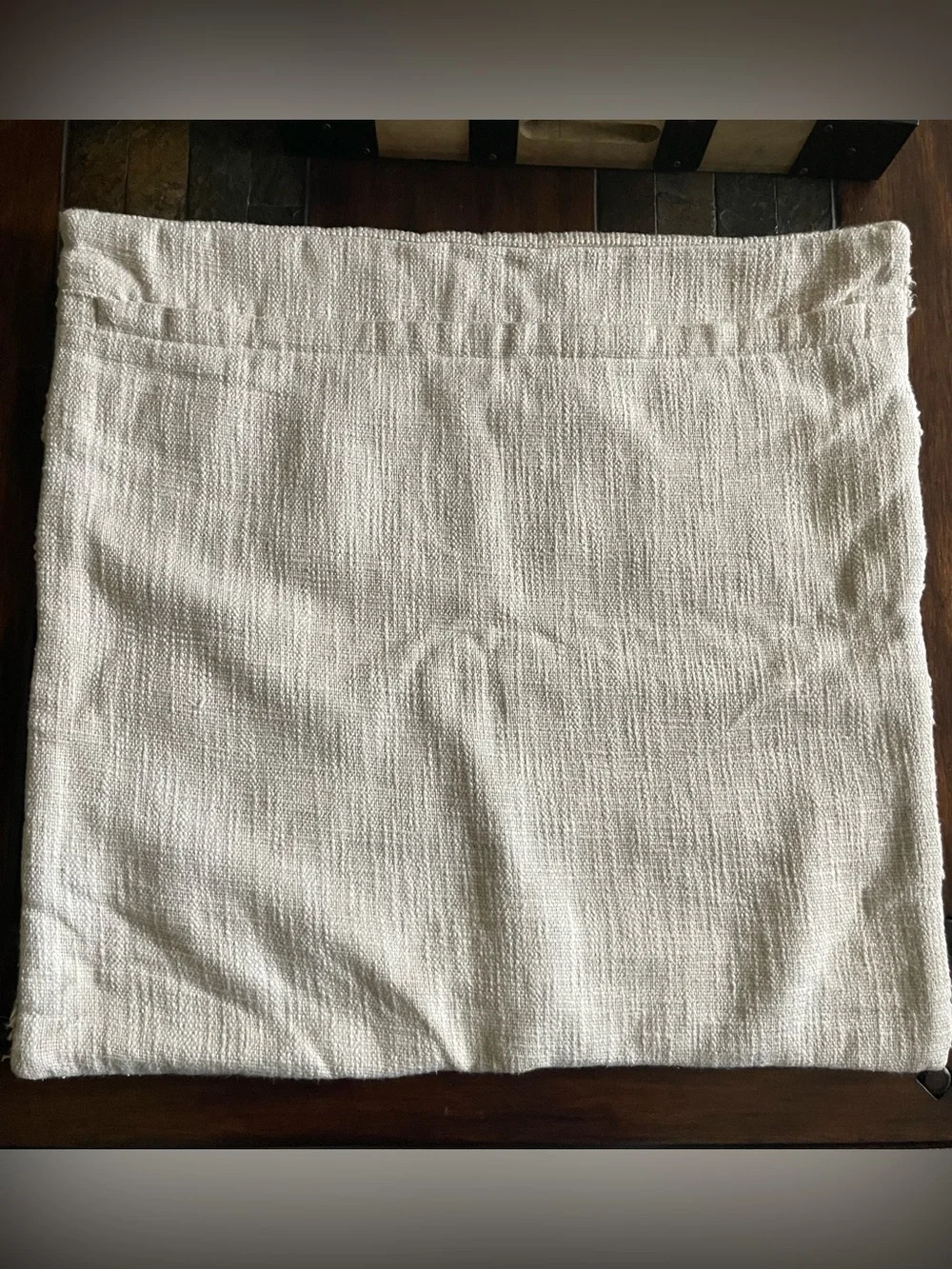 Two Pottery Barn Handwoven Textured Pillow Covers
